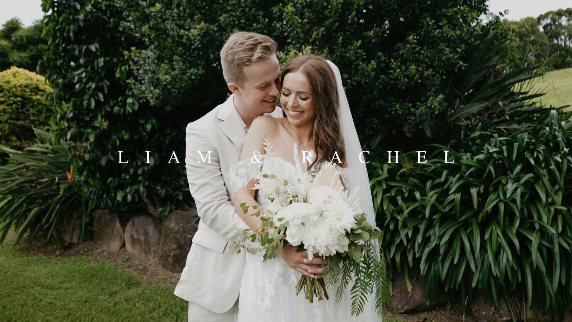 The Wedding of Liam \u0026 Rachel at Summergrove Estate, image size:1920x1080