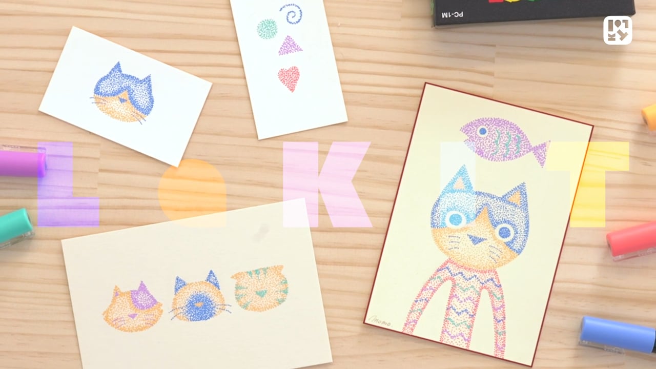 ドットアートで自分だけの作品をつくろう