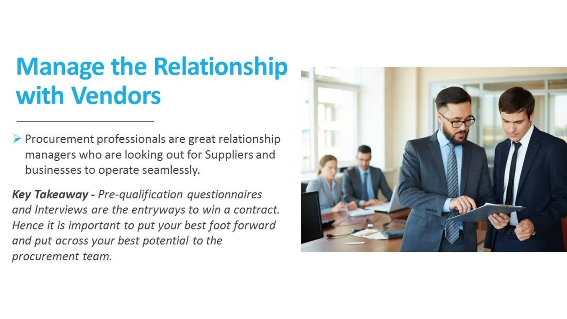 Ultimate Guide to the Insight of Public Procurement Professionals on Vimeo