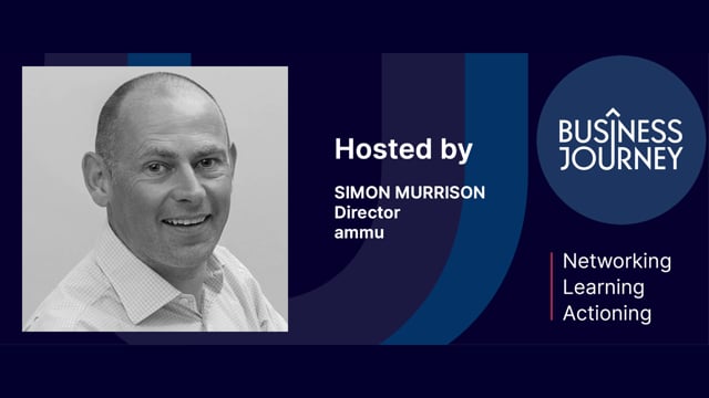 Simon Murrison, ammu, Introduces the speakers at The Business Journey, 23 April 2021