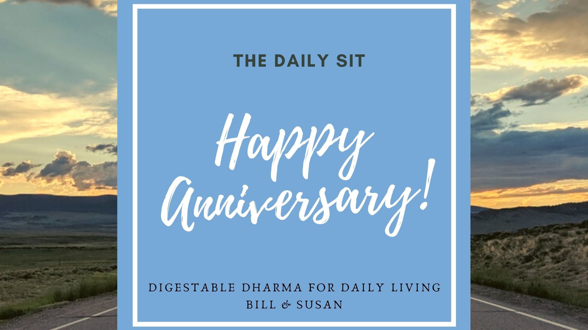 2021 March 26: Happy Anniversary!