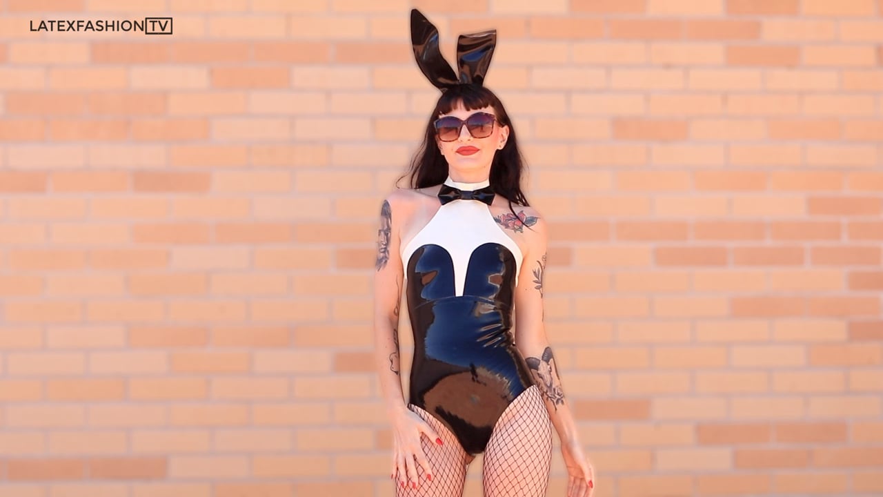 Stacie Mai Latex Bunny | LatexFashionTV