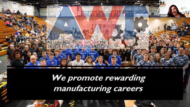 Promoting Rewarding Manufacturing Careers – Juliana Petti Executive Director of Alliance for Working Together