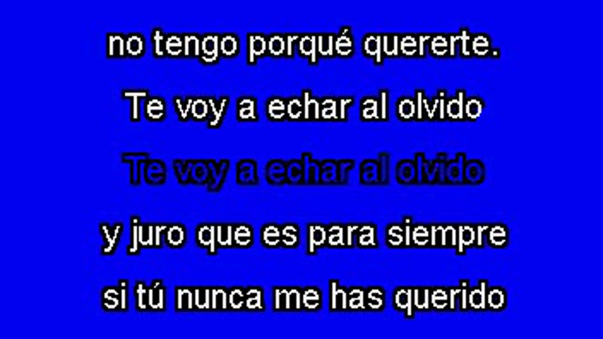 Raphael - Te voy a echar al olvido.avi
