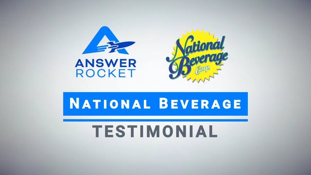 National Beverage - Customer Success Story (Jim Schariest - Business Intelligence Manager)
