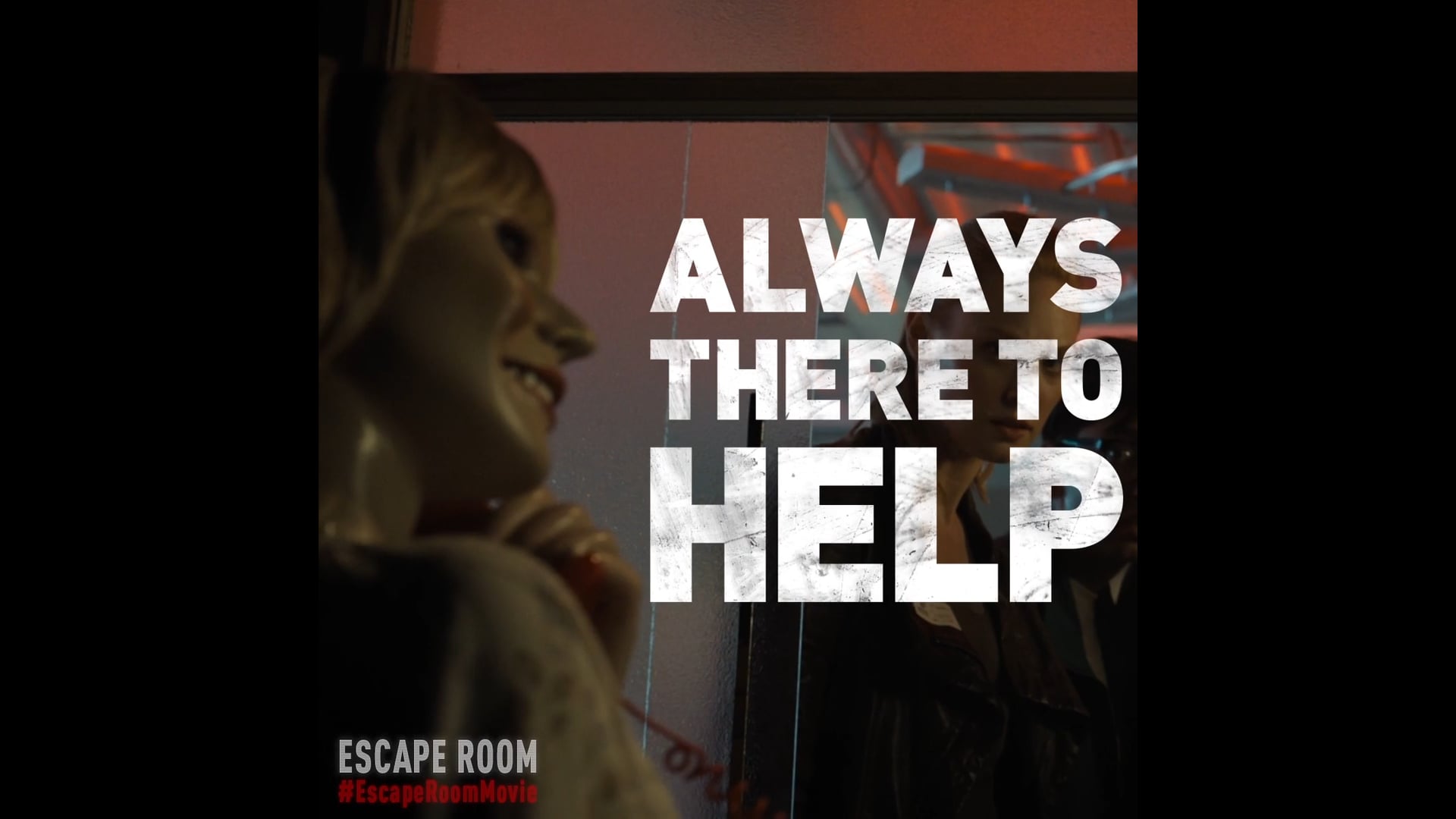 Always There To Help video thumbnail for Escape Room - Social Media