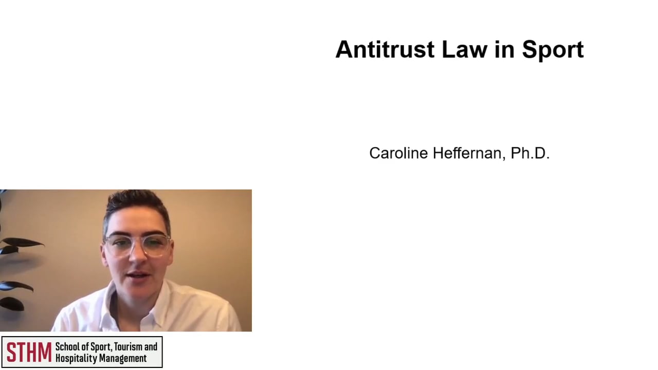 Antitrust Law in Sport