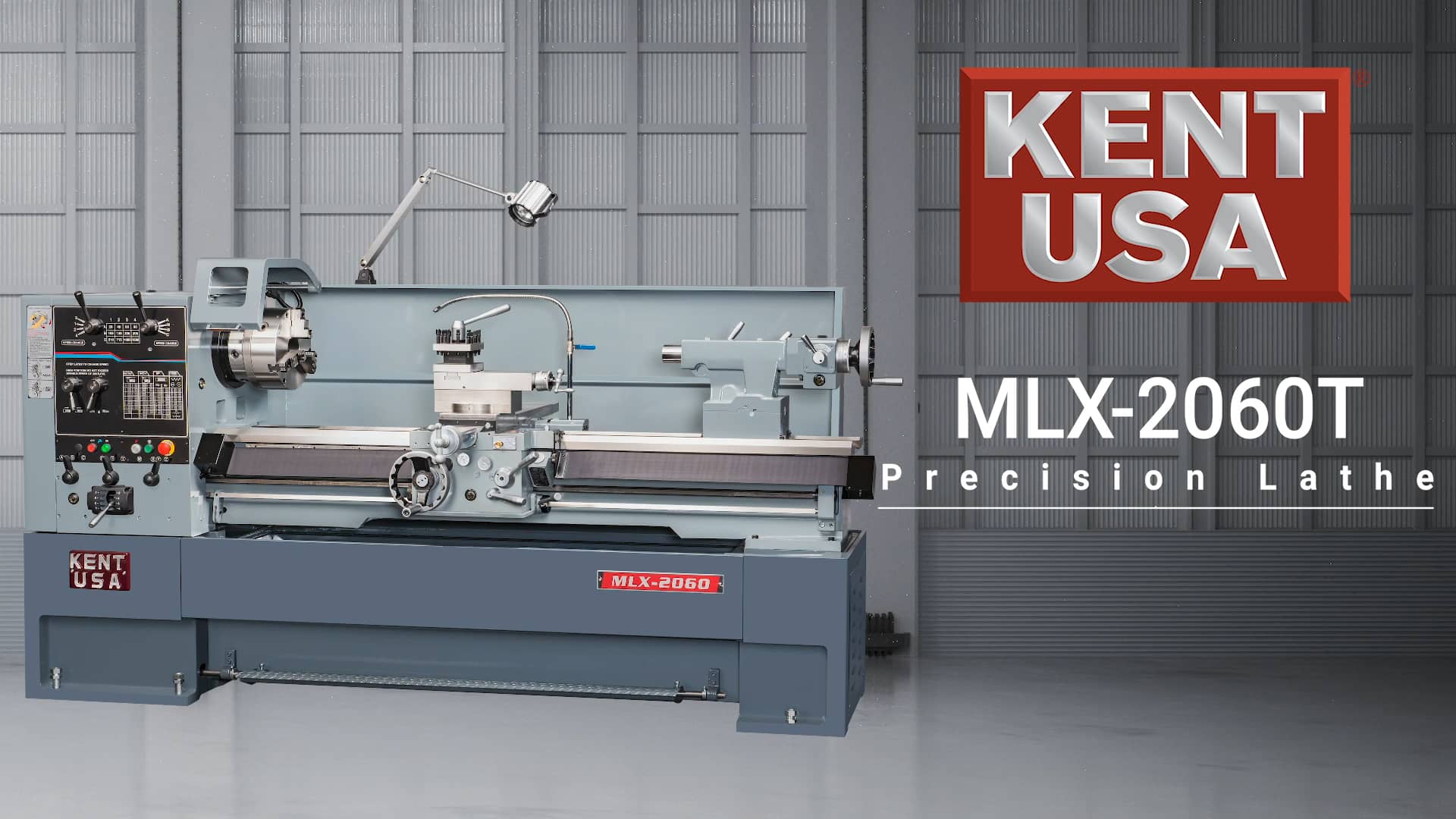 MLX2060 Lathe Quick Overview by KENT USA on Vimeo