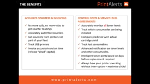 PrintAlerts Monitörü (EN) | Şub 2019