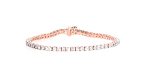 4.00 ct. t.w. Diamond Tennis Bracelet in 14kt Rose Gold