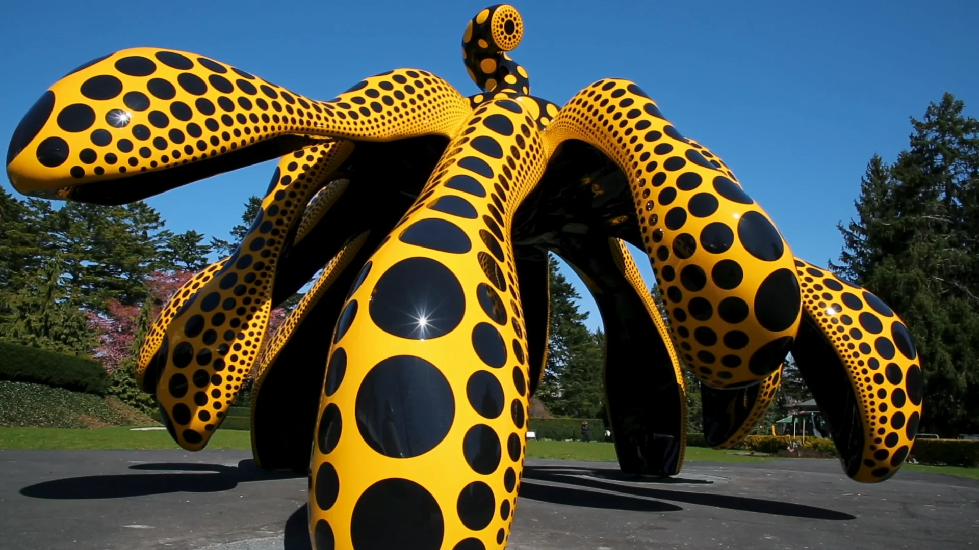 La grande mostra di Yayoi Kusama all'Orto Botanico di New York
