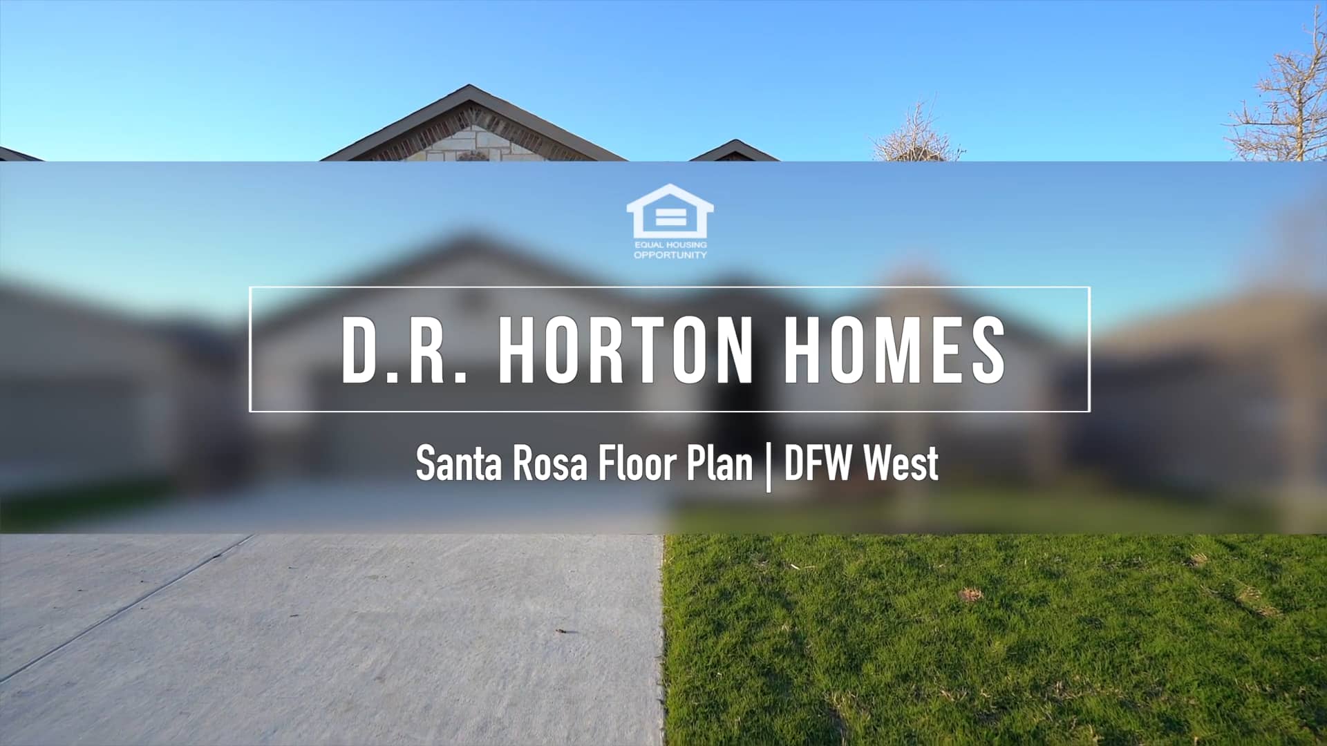 D.R. Horton DFW West Division (MoveIn Ready Homes) Santa Rosa Floor