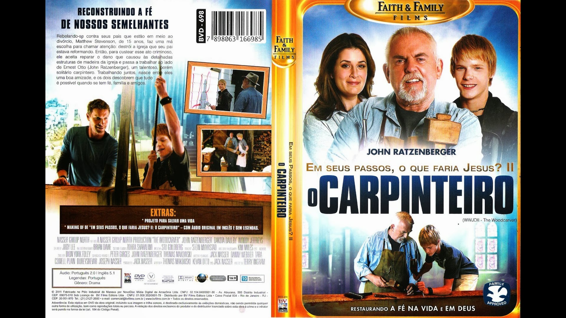 FILME GOSPEL - EM SEUS PASSOS O QUE FARIA JESUS PARTE 2 ( O CARPINTEIRO) DUBLADO/COMPLETO