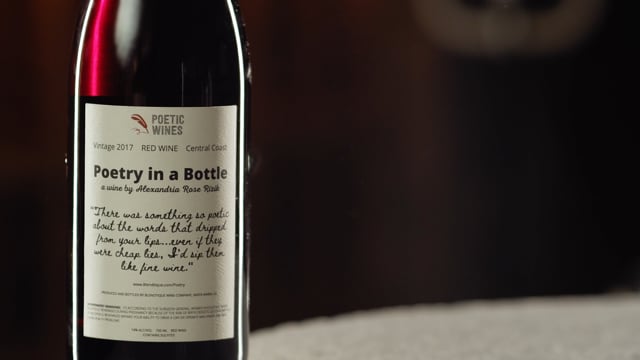 Poetry in a Bottle Commercial Spot