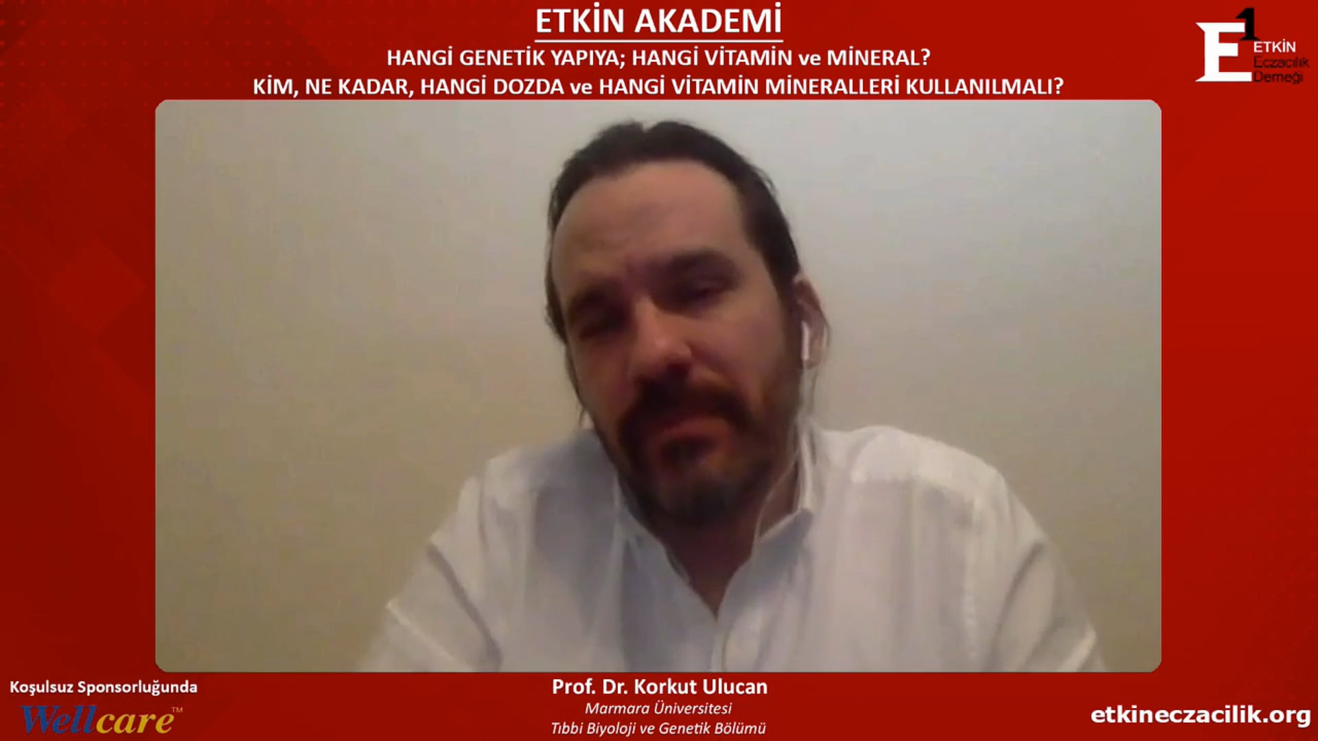 2021-04-01 - Hangi Genetik Yapıya Hangi Vitamin ve Mineral - Prof Dr Korkut Ulucan