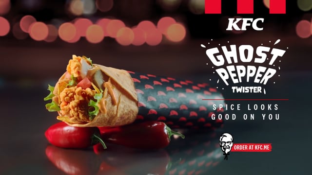 The Ghost Pepper Twister from KFC 1