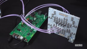 56 Gbps PAM4 Samtec LP Array SI Evaluation Kit Demonstration