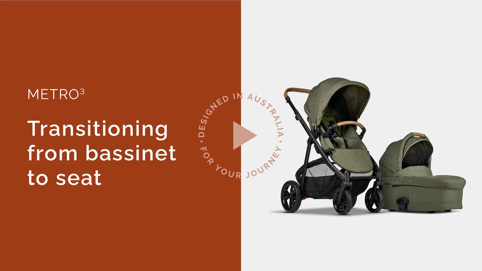 Bassinet to 2024 seat pram