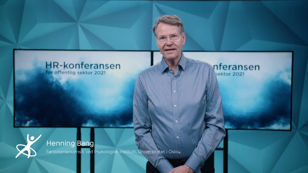 Hvilke grep kan du ta for å påvirke organisasjonskultur? - Henning Bang - HR-konferansen for offentlig sektor 2021