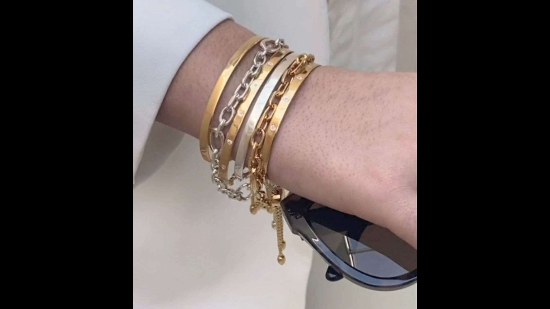 Stacking hot sale diamond bracelets