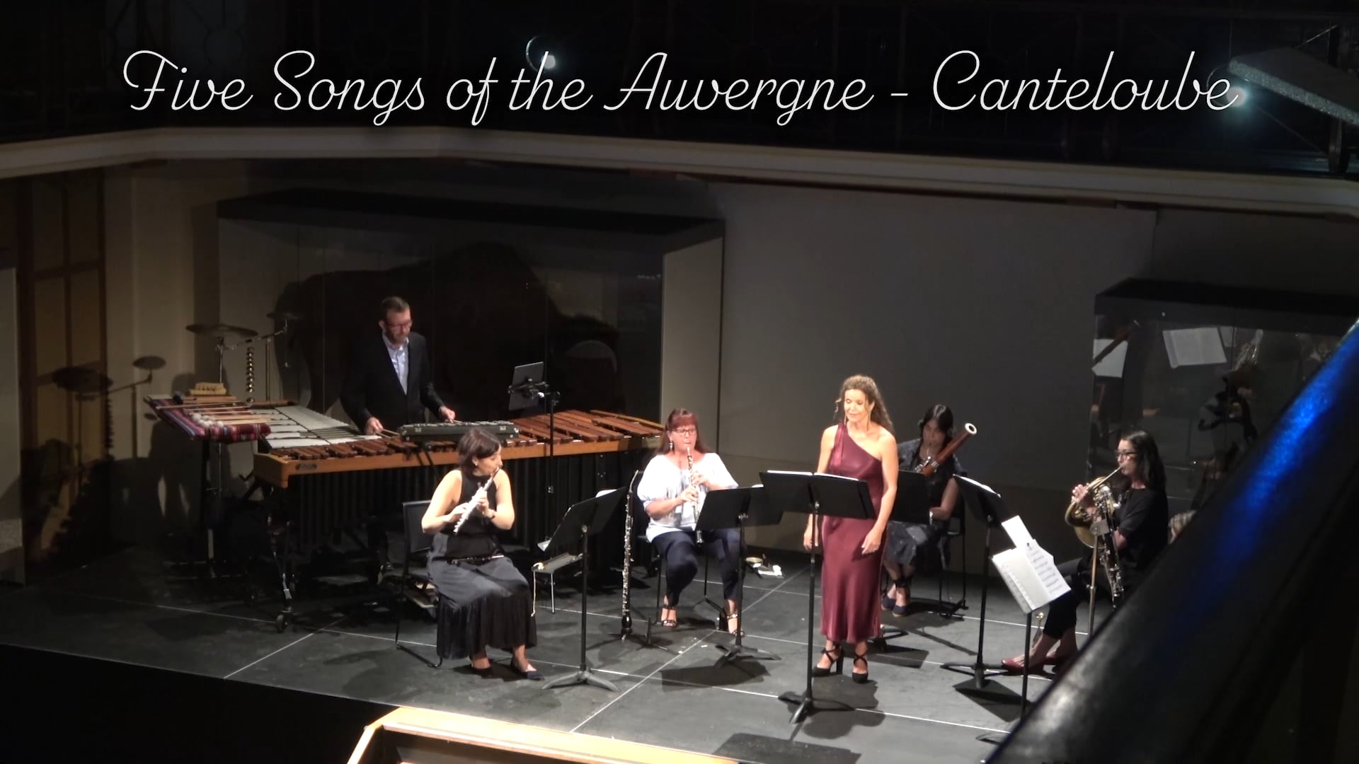 Wind Quintet Plus and Sara Macliver Songs of the Auvergne by Canteloube