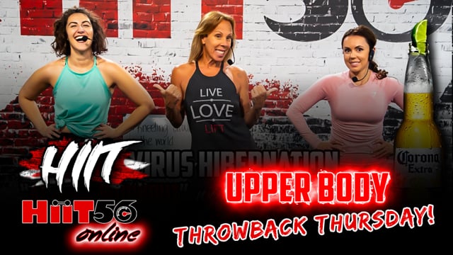 Hiit 56 | Upper Body | with Susie Q | 4/8/21