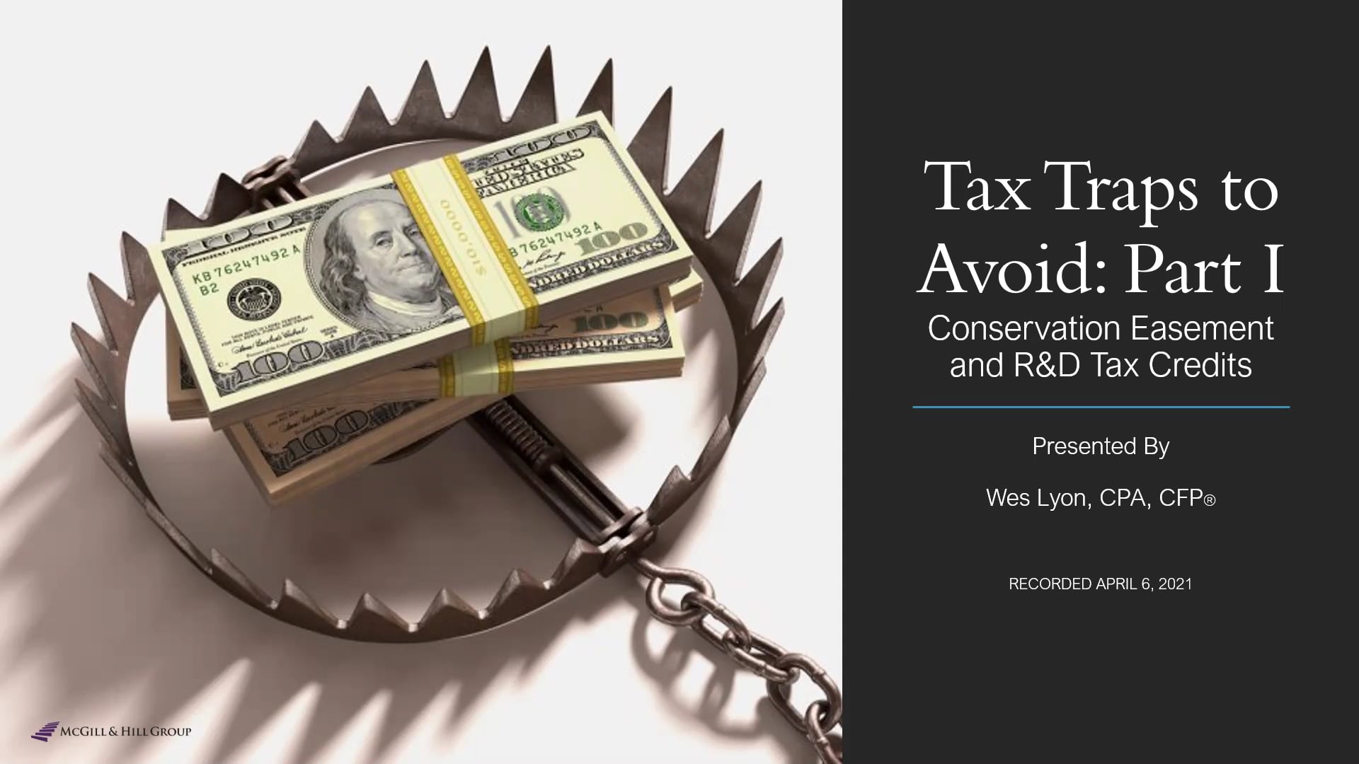 Tax Traps To Avoid - Tax Traps To Avoid: Part I On Vimeo