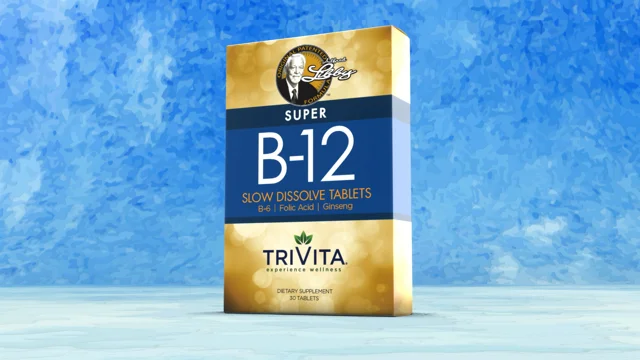 Slow Dissolve Super B-12 – TriVita Wellness