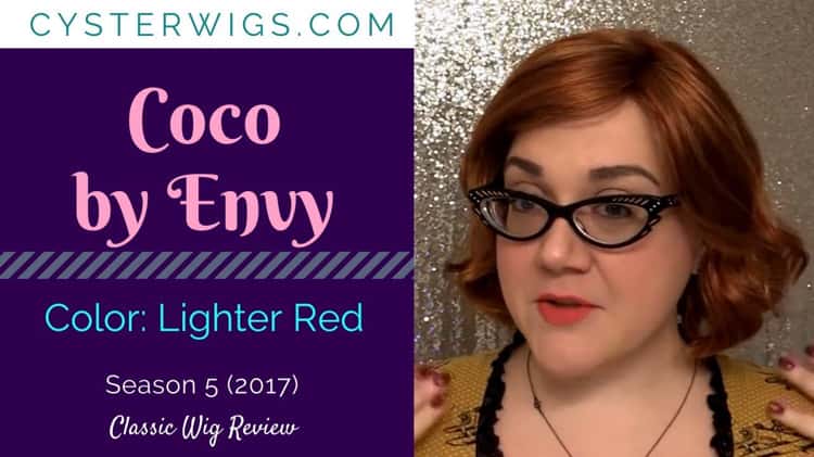 CysterWigs Wig Review Coco by Envy Color Lighter Red S5E640 2017