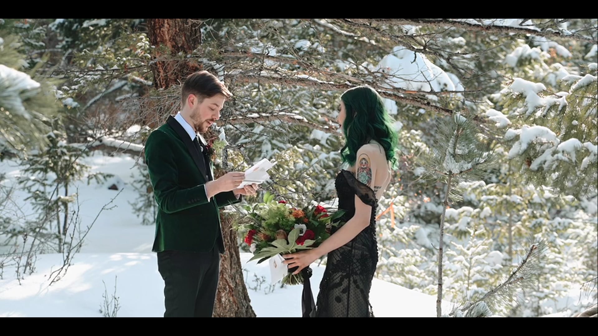 Palmer Lake Elopement Ceremony