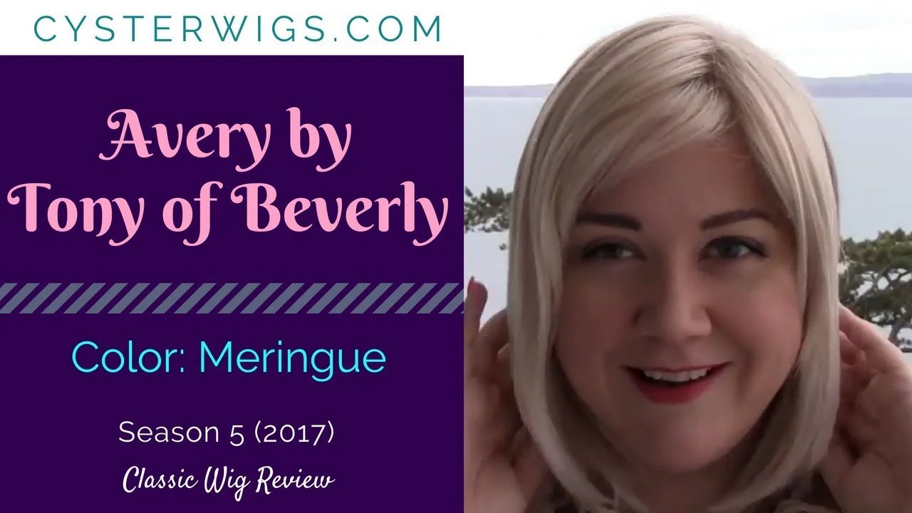 CysterWigs Wig Review Avery by Tony of Beverly Color Meringue S5E665 2017