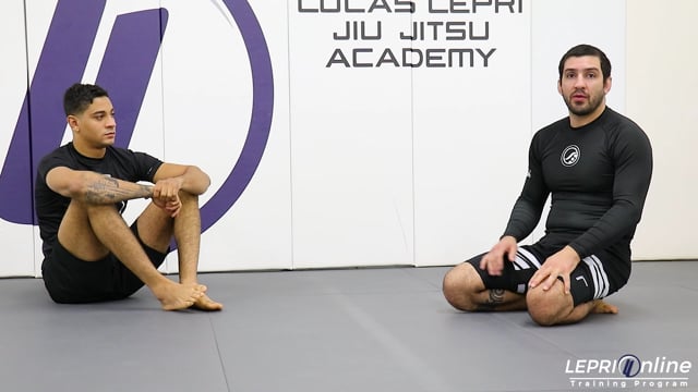 Leg Lock Prevention When Using the Knee Cut to Side Control or Back Take