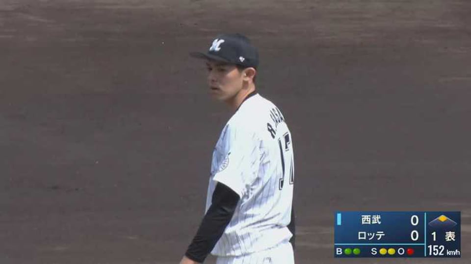 【ファーム】令和の怪物が浦和初見参!! マリーンズ・佐々木朗 自慢のストレートで三振奪取!! 2021/4/9 M-L(ファーム)