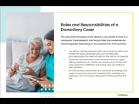 Introduction to Domiciliary Care