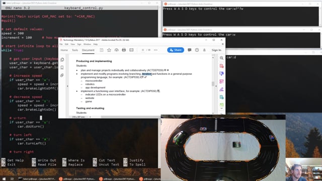 Coding Anki Overdrive cars in python
