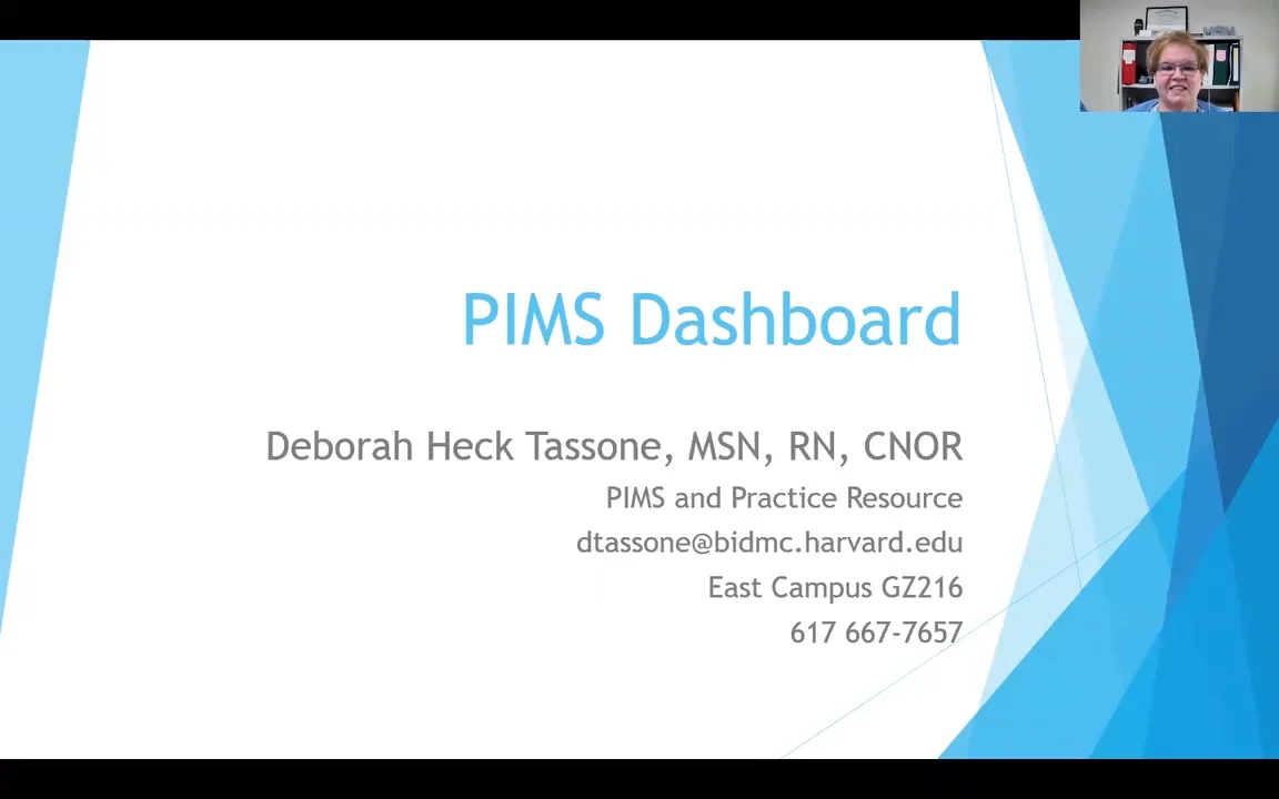 PIMS Dashboard