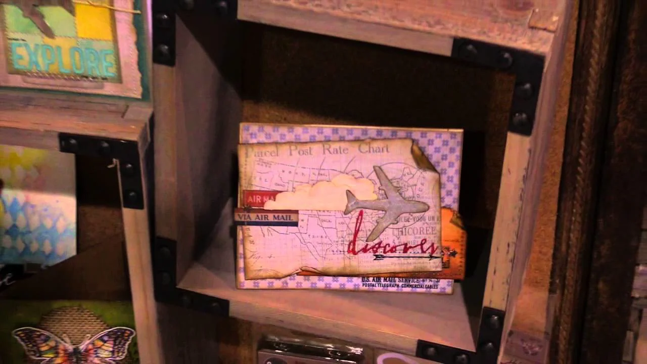 Sizzix Tim Holtz Alterations Script Celebration Words Thinlits Die