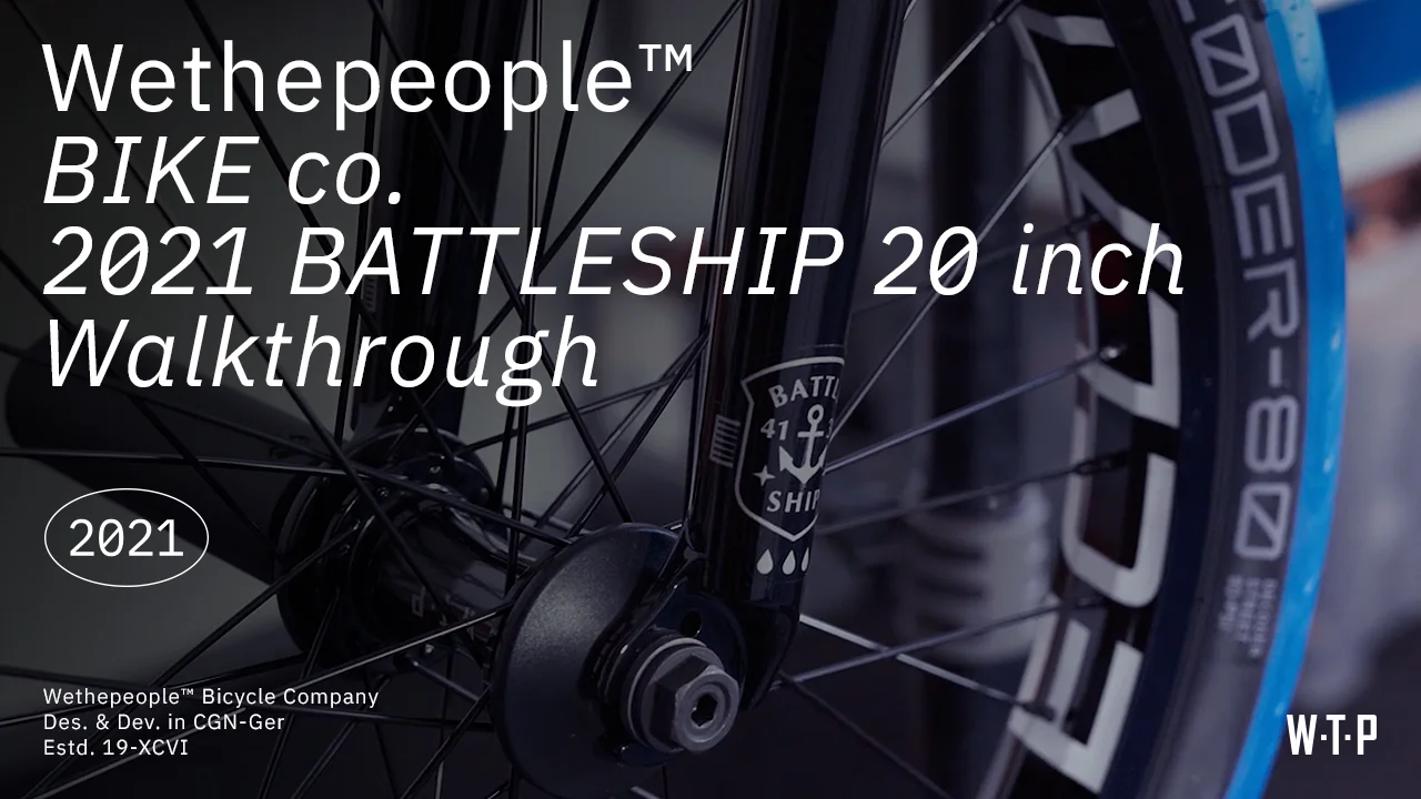最終値下げ】wethepeople bmx BATTLESHIP バラ完成車