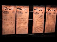 Tim Holtz Layering Stencil - Burlap THS007