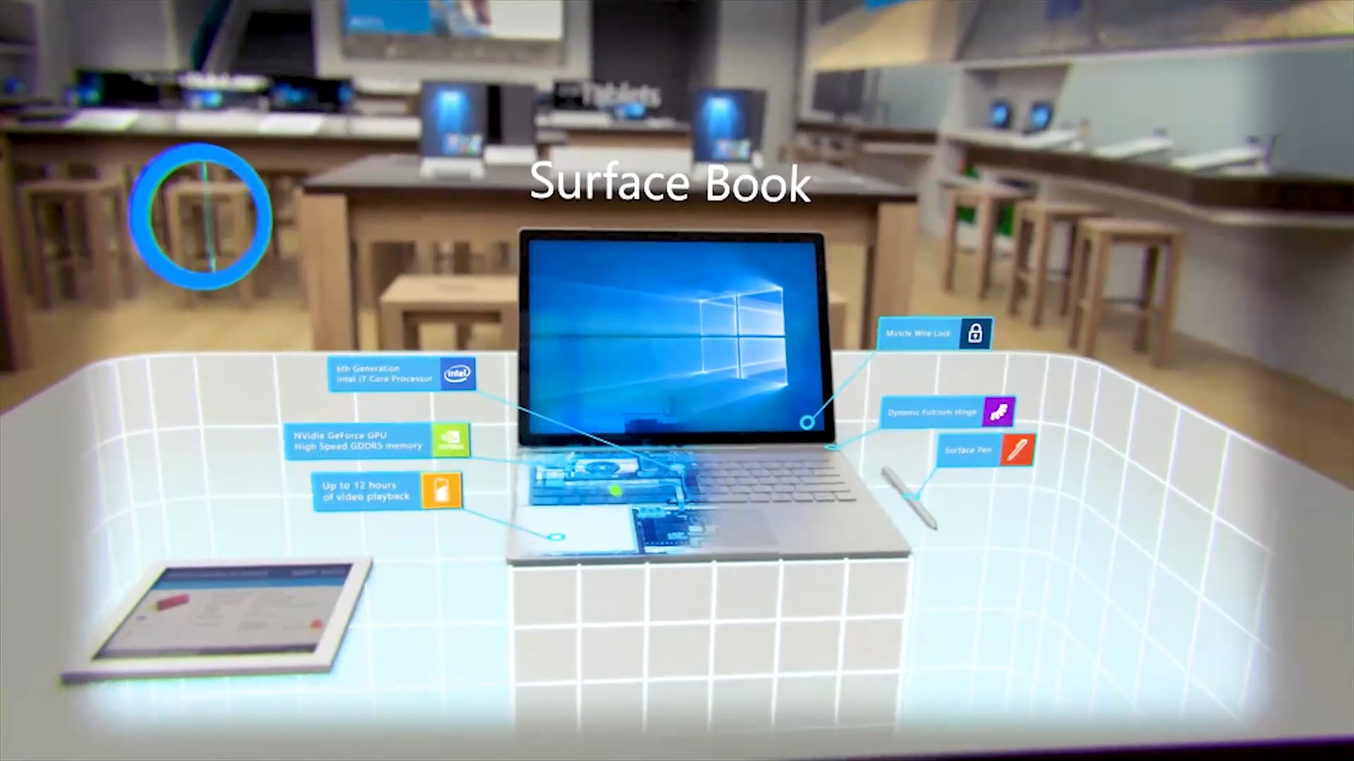 Microsoft Hololens Retail Experience