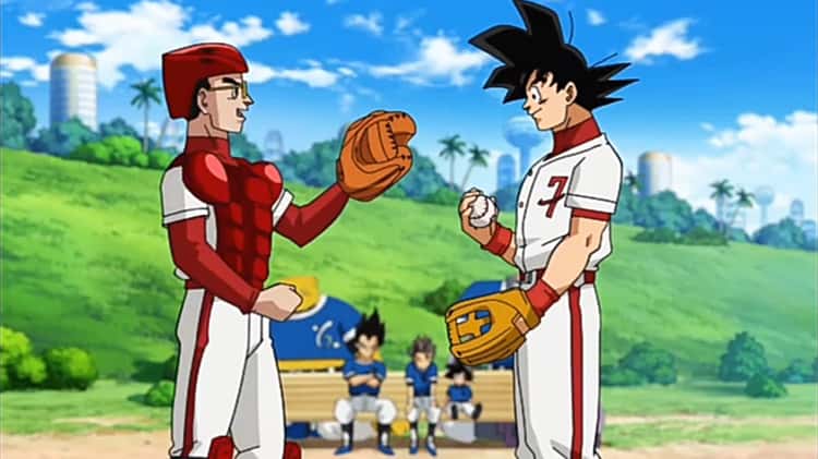 Goku Jogando Beisebol Dragon ball Super Dublado Episodio 70 parte
