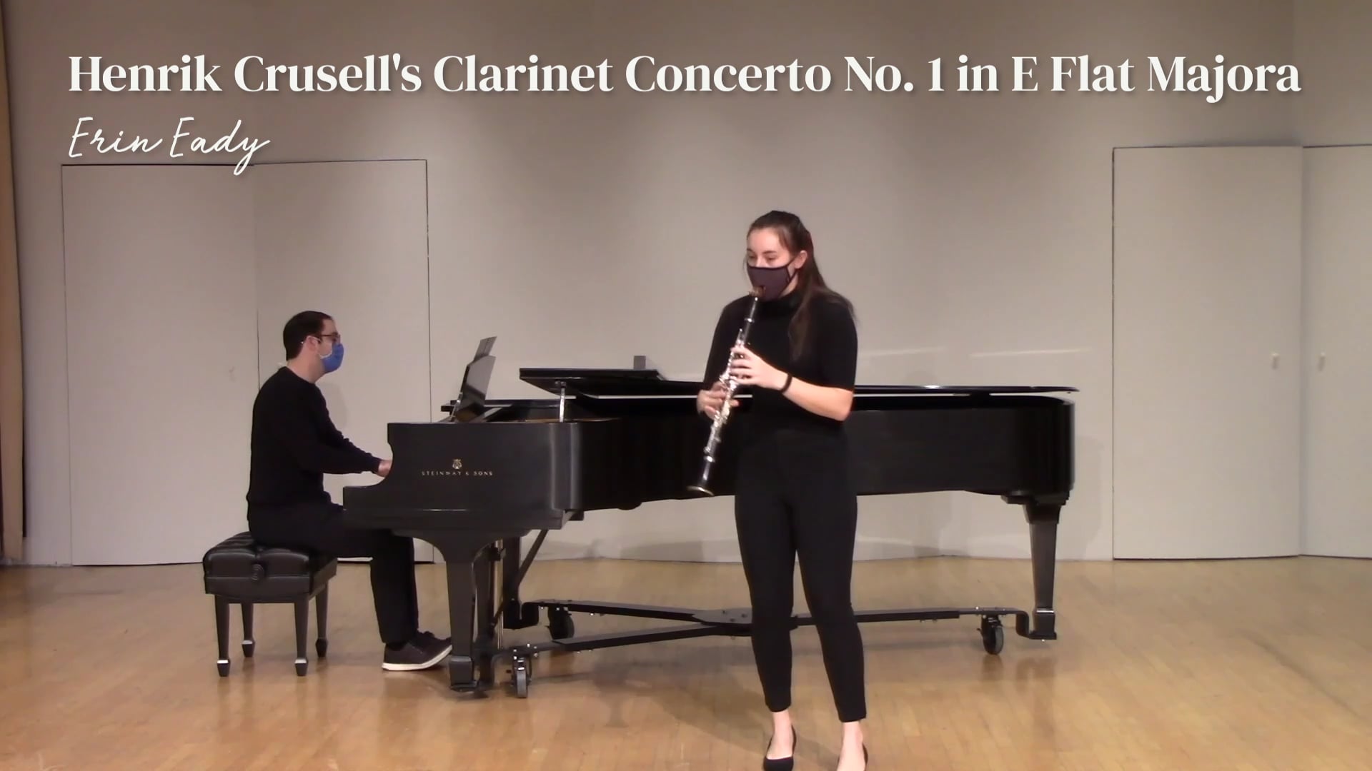 Henrik Crusell's Clarinet Concerto No. 1 in E Flat Majora by Erin Eady