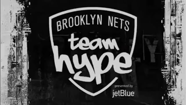 TYDRE debuts Goat Mode during Brooklyn Nets vs. Rockets game