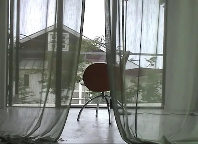 積水 遮熱レースカーテン masa 遮熱カーテン【150x176cm 波模様 2枚組