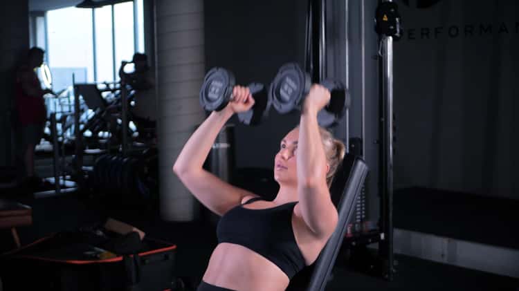 Incline db shoulder discount press