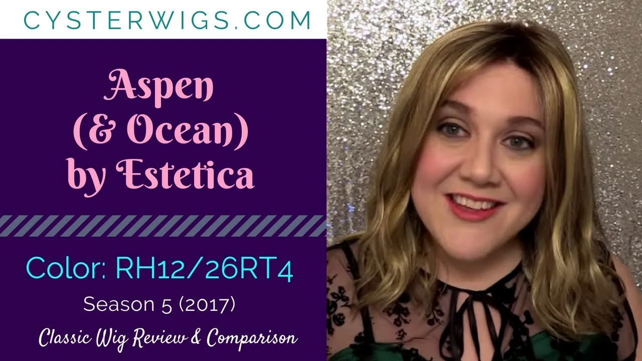 CysterWigs COMPARES Aspen Ocean by Estetica Color RH12 26RT4 S5E755 2017