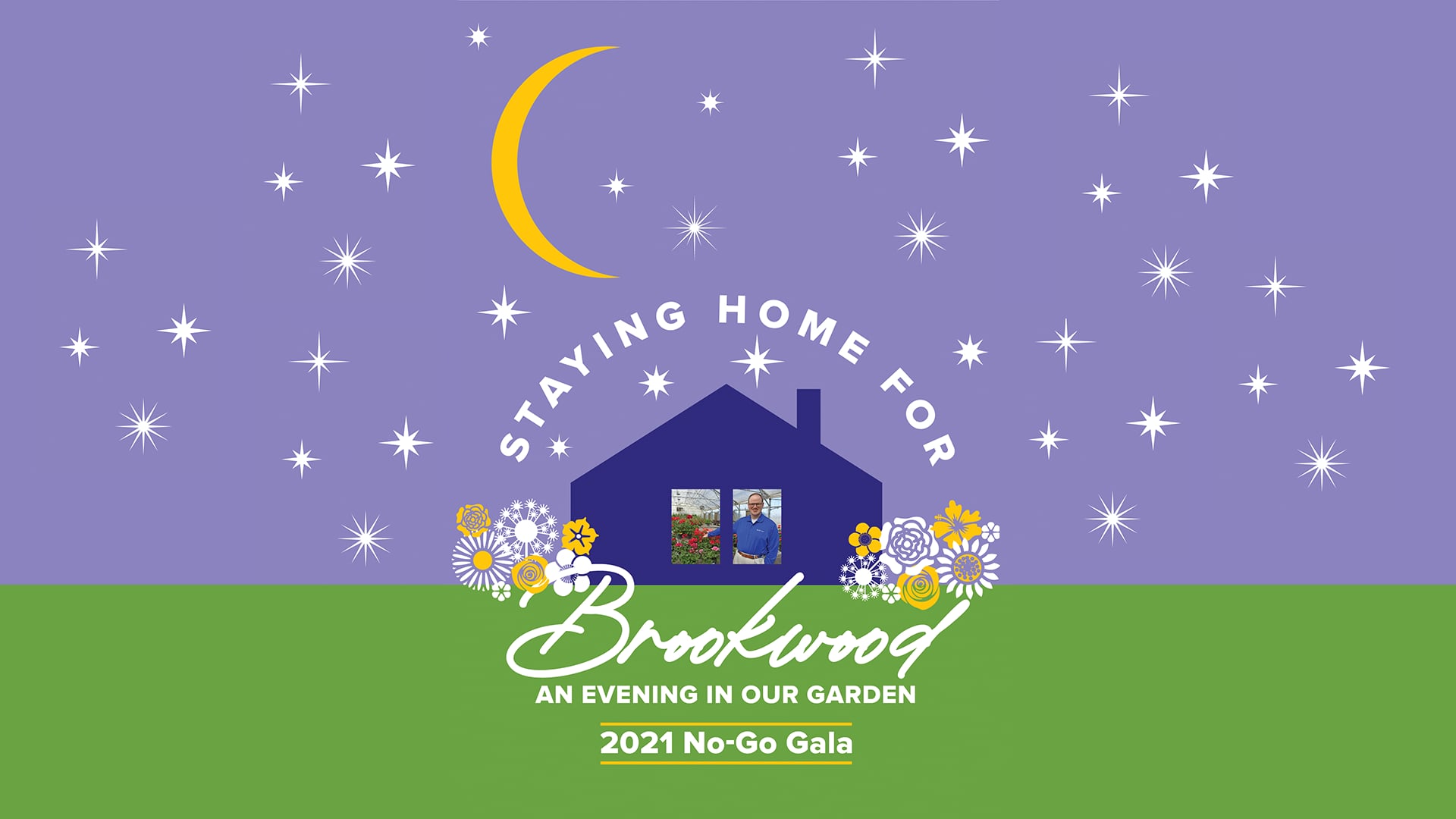An Evening in our Garden - Staying Home for Brookwood No-Go Gala