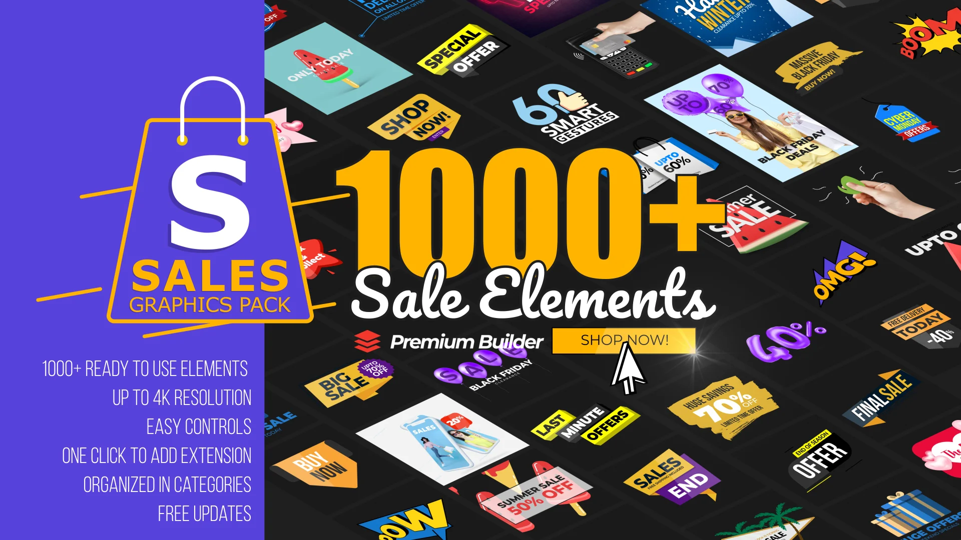 Graphics pack. Videohive Pack. Sales Graphics. Sale graphic