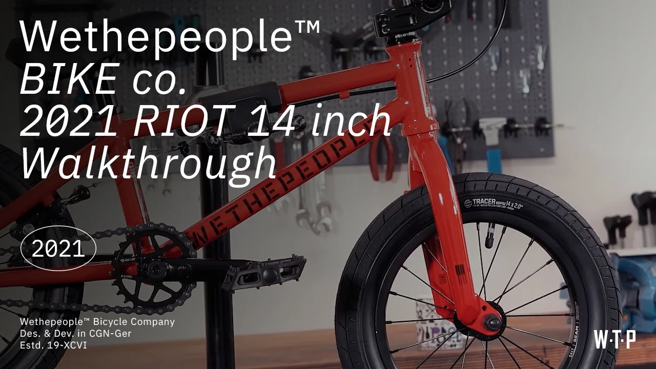 WETHEPEOPLE BMX RIOT 14“ BIKE WETHEPEOPLE BMX RIOT 14“ BIKE