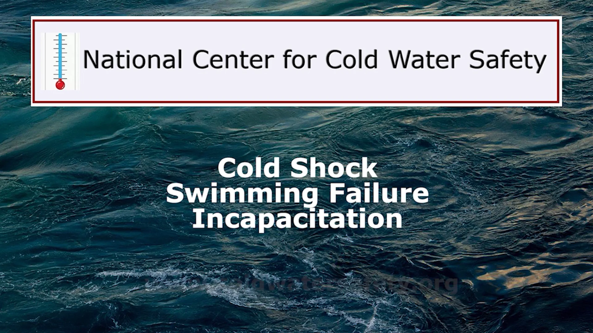 Cold Water Shock